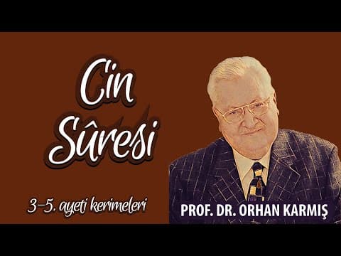 Cin suresi 3-5. ayeti kerimeler tefsiri