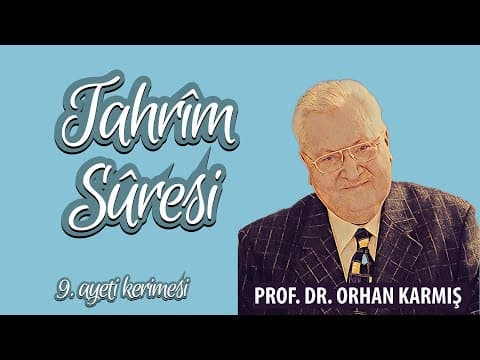 Tahrim suresi 9. ayeti kerime tefsiri